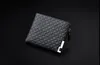 2017 High Quality PU Leather Wallets For Mens business Designer Bifold Money Purse Card holder plaid Fashion Purse wallets362R