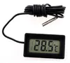 Mini LCD Digitale Thermometer Temperatuursensor Koelkast Vriezer Thermometers -50 ~ 110C Controller GT Black FY-10 Temperaturen 2022