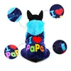 2017 Fashion I love papa and mama winter Pet Dog Clothes Clothing For Pet Small Large Dog Coats Jackets for chihuahua6300818