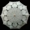 Nouveau style dentelle parasols de mariée blanc ivoire parapluie de mariage nouveaux accessoires de photographie 82 cm de diamètre 68 cm de longueur beaux accessoires de mariée7712455