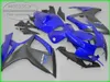 Hochwertige Bodykits für Suzuki GSX-R600 GSX-R750 2006 2007 K6 mattschwarz blau Kunststoff-Verkleidungsset GSXR600/750 06 07 Verkleidungsset KD1