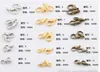 Hot MIC New 10mm 12mm 14mm 16mm 18mm Silver/Gold/Bronze Plated Alloy Lobster Clasps Clasps