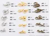 MIC NEW 10MM 12MM 14MM 16MM 18MM SILVER GULL BRONZE PLATED Legering Lobster Clasps Clasps251V