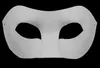 Tekenbord effen wit diy zorro papieren masker lege match masker voor scholen afstuderen viering halloween party masquerade masker 30 stks