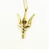 Poséidon Trident Pendant Chain Collier Neptune Greek Collier Trishul Ukraine Symbol Colliers