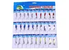 Lote 30pcs Mixed Fishing Lures variados Minnow Lure Bass Mank Bait Tackle Hooks4087874