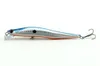 Hengjia 100pc 12cm minnow vissen lokt met hoge koolstofhaken hard aas vis tackle 3D kunstmatige aas hard zwevende kunstaas