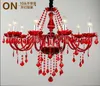 Longree Modern LED Clear Crystal Chandelier Lamps For Living Room Light Fixture Indoor Chandeliers Lamp Home Kitchen