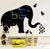 DIY 이동할 수있는 고래 칠판 비닐 방수 동물 벽 스티커 아이 방 장식 보육 스티커 전사 벽지 20pcs / lot