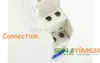 Free shipping Din rail Staircase Lighting Timer Switch 220VAC 10PCS/Lot 20 mins interval