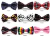 100PC Unisex Neck Bowtie Bow Tie 조정 가능한 나비 넥타이 고품질 금속 조정 버클 옵션 멀티 스타일