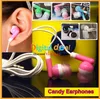 Novas cores In-Ear Earbuds fone de ouvido Fone de ouvido 3.5mm Earbud Fone de ouvido para MP3 MP4 iphone4 iphone5 / 5S 3,5 milímetros de áudio, 1000pcs grátis DHL / Fedex