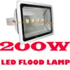 Hot Ultrabright Silver 200W Led Flood Light IP65 Étanche AC85-265V 21000LM COB power Mur extérieur Led Projecteurs Blanc froid / Blanc chaud