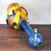 Partij Waterpijp Gasmasker Bong Creatieve Acryl Pijp Gasmasker Pijpen Acryl Waterpijpen Tabak Shisha Pijp4078974