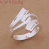 طلب مختلط 24pcs Lot 925 Silver Plated Rings Fashion Jewelry Party Style Generation Generation Christmas Gift 17666256o