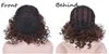 ombre couleur perruque synthétique KINKY CURLY Micro tresse perruque afro-américaine perruques tressées perruques de cheveux brésiliens 18 pouces courtes perruques synthétiques bouclées