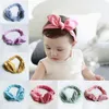 Baby Toddler Girl Infant Newborn Kid Bowknot Hairband Turban Rabbit Ear Headband Headwear Hairband Hair Band Accessories