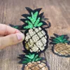 10PCS Ananas Paillettes Patchs pour Vêtements Fer sur Transfert Applique Fruit Patch pour Sacs Jeans DIY Coudre sur Broderie Sequins198C