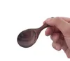Mini-cucchiaio di legno, Schima Superba Cucchiaino piccolo Originalità Utensili da cucina Stoviglie in legno Burlywood 8 * 3,5 cm spedizione gratuita