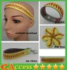 Diadema con costura de softball de 25 piezas + lazo para el pelo con costura de softball de 25 piezas + llavero con costura de softball de 25 piezas + pulsera con costura de softball de 25 piezas