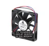 New chassis 80*80*15mm 8015 AFB0812VHB 80mm 12V 0.30A CPU cooling fan double ball for delta