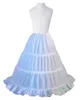 2019 Ny ankomst A-Line 3 Ringar Petticoat High Quality Underskirt För Bröllop Barn Halv Slips Flower Girls Dresses Princess Petticoats