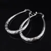 2015 new design 925 sterling silver hoop earrings fashion classic jewelry for girls free shipping