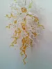 100% Mondgeblazen CE UL Borosilicaat Murano Glas Dale Chihuly Art Elegante Hanger Mooie Kroonluchter Licht