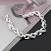 Livraison gratuite avec numéro de suivi Top vente 925 Bracelet en argent petit Dragon blanc bracelet bijoux en argent 10 pièces/lot 1530