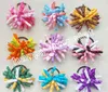 20 pcs baby gair 35 quot Children039s korker curly Ribbon hair bows clips flowers corker barrettes hair bobbles hairbands ha6693020