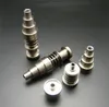 10/14 / 18mm 6 в 1 Domeless Titanium E-ногте Ti ногтя Gr2 для катушки Enail 16mm или 20mm против керамического ногтя кварца ногтя