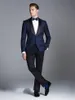 New Custom Made Wedding Suits For Men 3 pieces suits (jacket+Pants+bow tie) Groom Wear Tuxedos SKU334