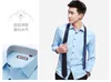 Helt nya man långärmade skjortor Klänningskjorta Standard affärsskjortor Storlek: (38#-44#) Sälj endast 25 $