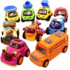 Modèle moulé sous pression bébé jouet tirer voiture ingénierie inertielle avion Train Collection véhicule voiture jouets pour garçons enfants Christm296i