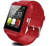 Bluetooth Smartwatch U8 U Titta på smartklocka -handledsur för iPhone Samsung HTC Android -telefon smartphones för gåva med DHL Shipp8061597