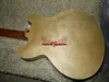 Custom Shop Newest Hollow Natural Jazz Guitar rosewood Fingerboard High Free Shipping