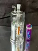 free shipping new Colored glass hookah backgammon / glass bong ,, high 16cm, Get a glass pot + straw