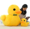 Dorimytrader Top Venda 39 '' / 100 cm Grande Recheado de Pelúcia Macia Brinquedo Pato De Borracha Dos Desenhos Animados, Belo Presente para Bebês, Frete Grátis DY60279