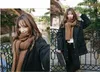 Unisex Women Men Knitted Wool Long Wrap Shawl Scarf Thicker Muffler Scarves Solid Color Women's Scarf 200*33cm 10Pcs/Lot