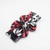 Dziewczyna Akcesoria Do Włosów Kobiety Dziecko Królik Uszy Opaski Kępa Headwrap Noworodka Bawełniana Tkanina Kwiatowa Head Wrap Toddler Elastyczna Fairband FD6557