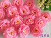 50 Stück 11 cm/4,33 Zoll künstliche Kamelien-Rosen-Pfingstrosen-Blütenköpfe aus Seide für Hochzeiten, Partys, dekorative Blumen, mehrere Farben erhältlich