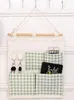 Useful Sundry Cotton Linen Wall Hanging Organizer Bag Multi-layer Holder Storage Bag Pouch Home Decoration