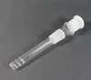Super Glas Downstem Rohr 14mm 18mm Weibliche Dicke Glas Down Stem Diffusor Adapter für Glasbecher Bongs Wasserleitungen