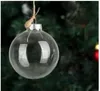 الزفاف الحلي الحلي عيد الميلاد عيد الميلاد زجاج كرات الديكور 80mm وكرات عيد الميلاد واضح زجاج زفاف ballsChristmas شجرة زجاج كرات