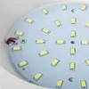 Glass Embedded LED Panel Lights Thin SMD5730 Ceiling Lamp 6W 12W 18W 24W downlighting for Kitchen AC85-265V CE RoHS FCC