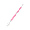 Narzędzia do paznokci Cuticle Pusher Professional Senior Spoon Pink Malowanie 10 sztuk / partia Nail Cleaner Manicure Pedicare Ze Stali Nierdzewnej 9005A