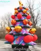 6 m hohes, riesiges aufblasbares Werbe-Weihnachtsbaummodell mit Ornamenten für Werbezwecke und Außendekoration