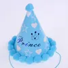 Chapeau de fête d'anniversaire pour enfants, multicolore, casquettes d'anniversaire pour bébés garçons et filles, joyeux anniversaire pour SD4475309667