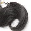 Perulu İnsan Bakire Saç Paketi Vücut Dalgası Dalgalı Saç Uzatma Tam Paketler% 100 İşlenmemiş Remy Weft 8-34inch 4pcs Bellahair