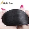 Saç örgüleri kapanışlı Hint Perulu Malezya Malezya ProSement Dokunma Siyah İpeksi Düz Bellahair Bundles7055713